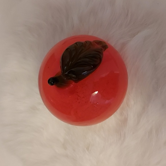 Vintage late 1990s Hand Crafted Glass Fruit 2-bundle - Picture 2 of 6